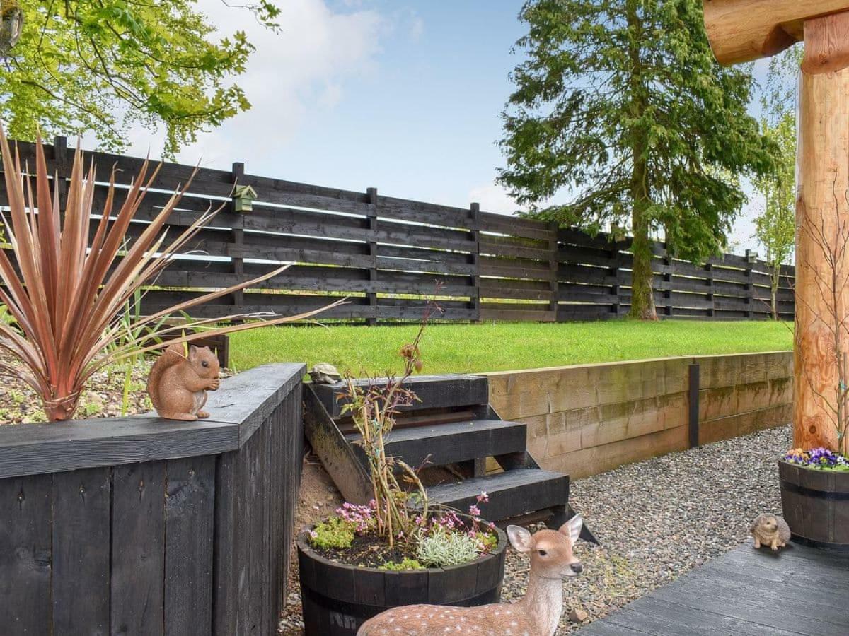 Rowanlea Lodge With Hot Tub Marykirk エクステリア 写真